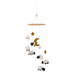 Bloomingville Mini - Mobile Basket | White