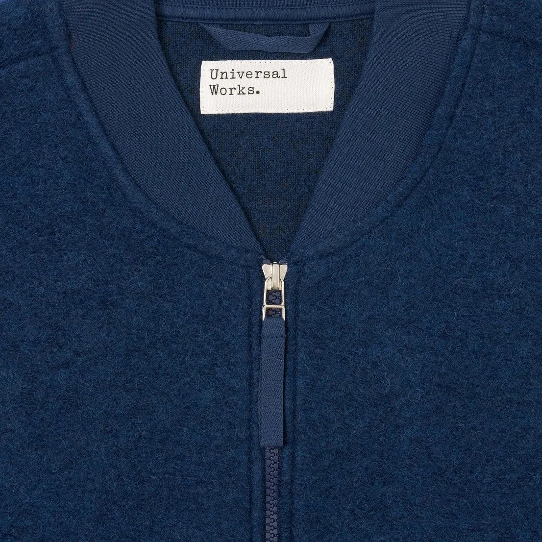 Universal Works - Kolsuz Yün Ceket | Indigo