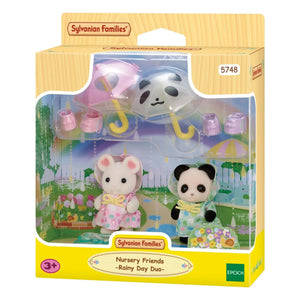 Sylvanian Families - Baby Twin with Raincoat