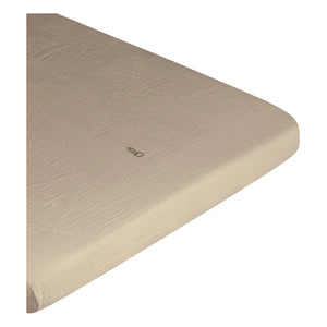 garbo&friends - Cotton Voile Fitted Sheet | Ecru
