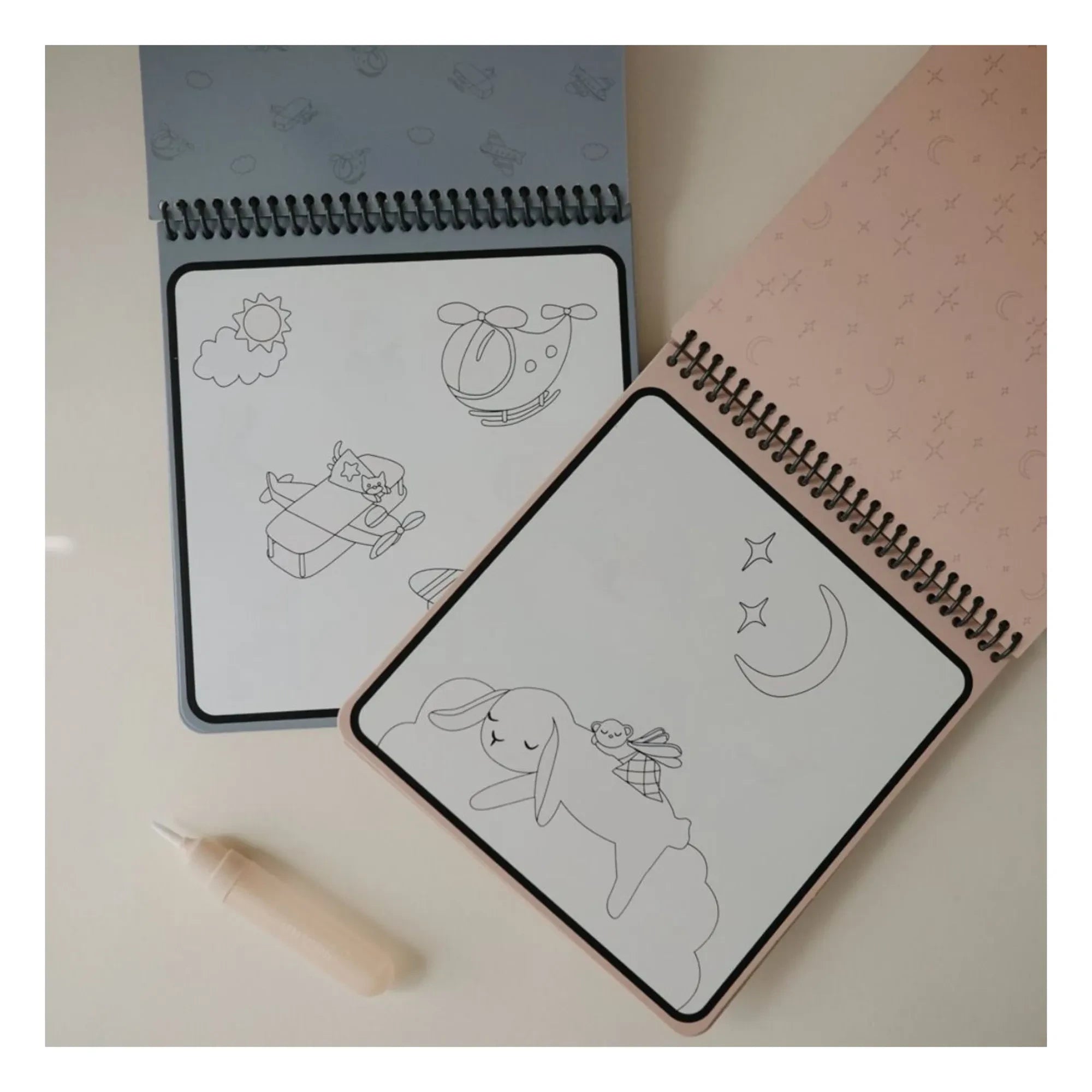 Mushie - Erasable coloring book Tools | Blue