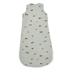 Liewood - Flora Organic Cotton Sleep Sack | Silver Gray