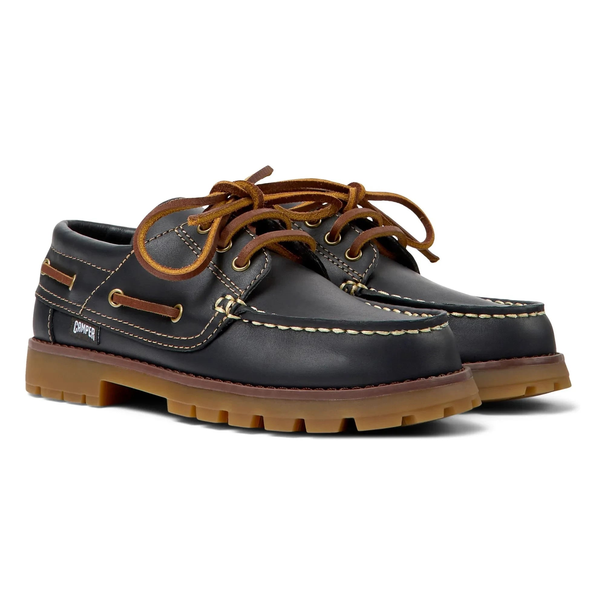 Camper - Compas Boat Shoes | Blue