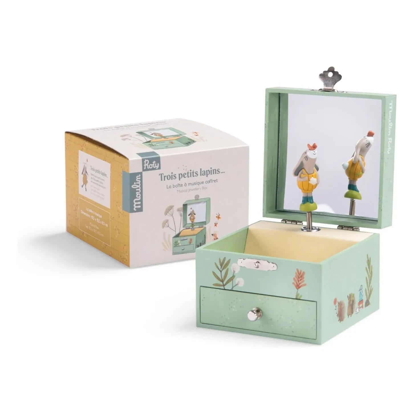Moulin Roty - Music Box - Trois petits lapins