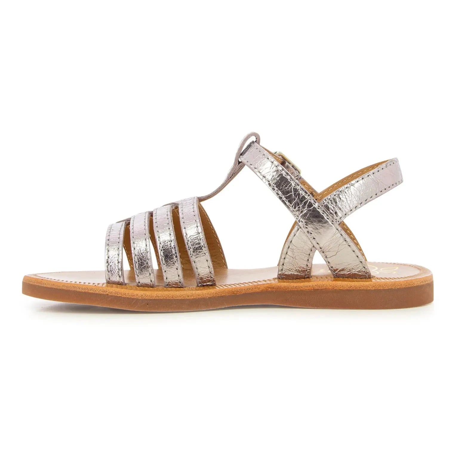 Pom d'Api - Plagette New Salome sandaletler | Gümüş