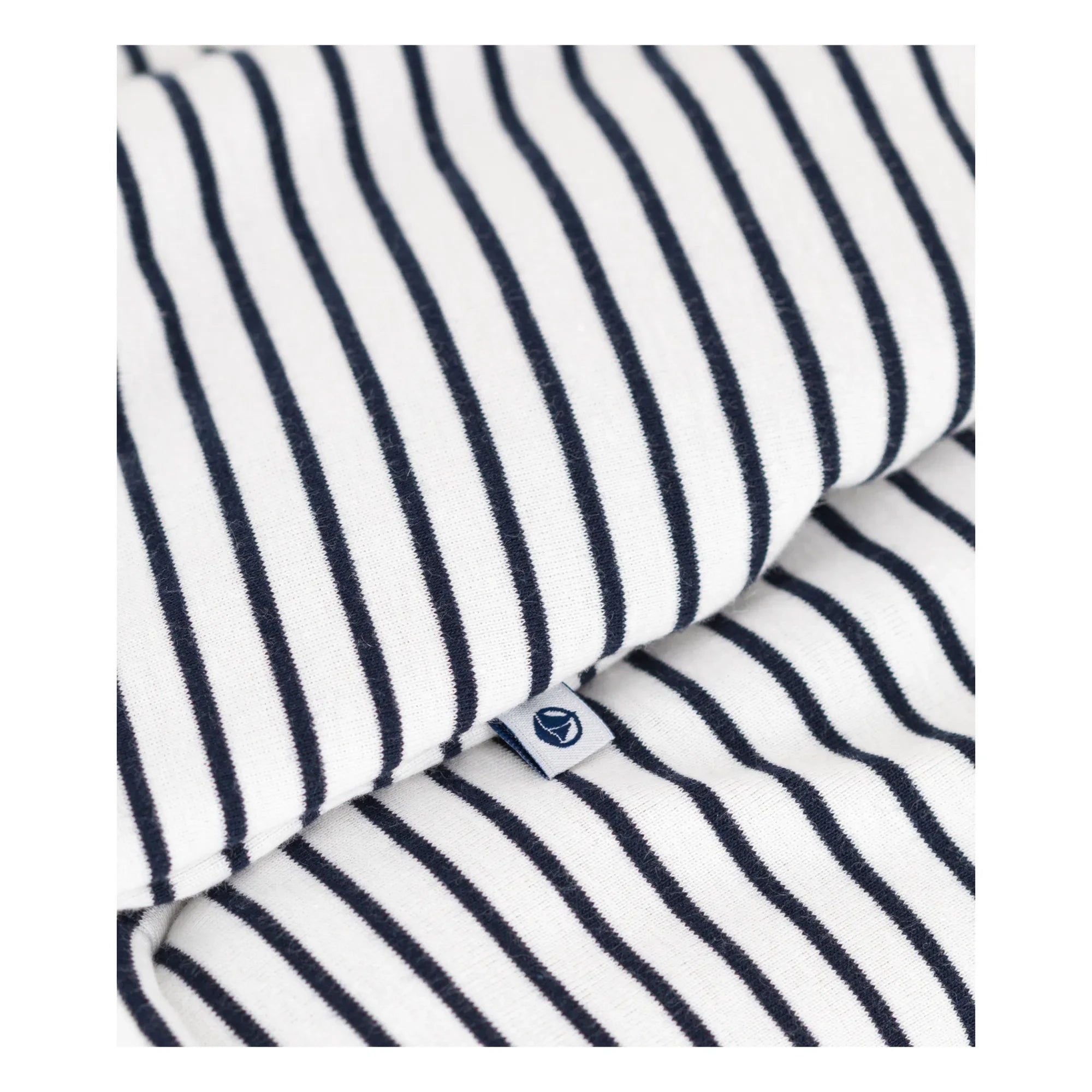 Petit Bateau - Long Hooded Romper | Navy Blue