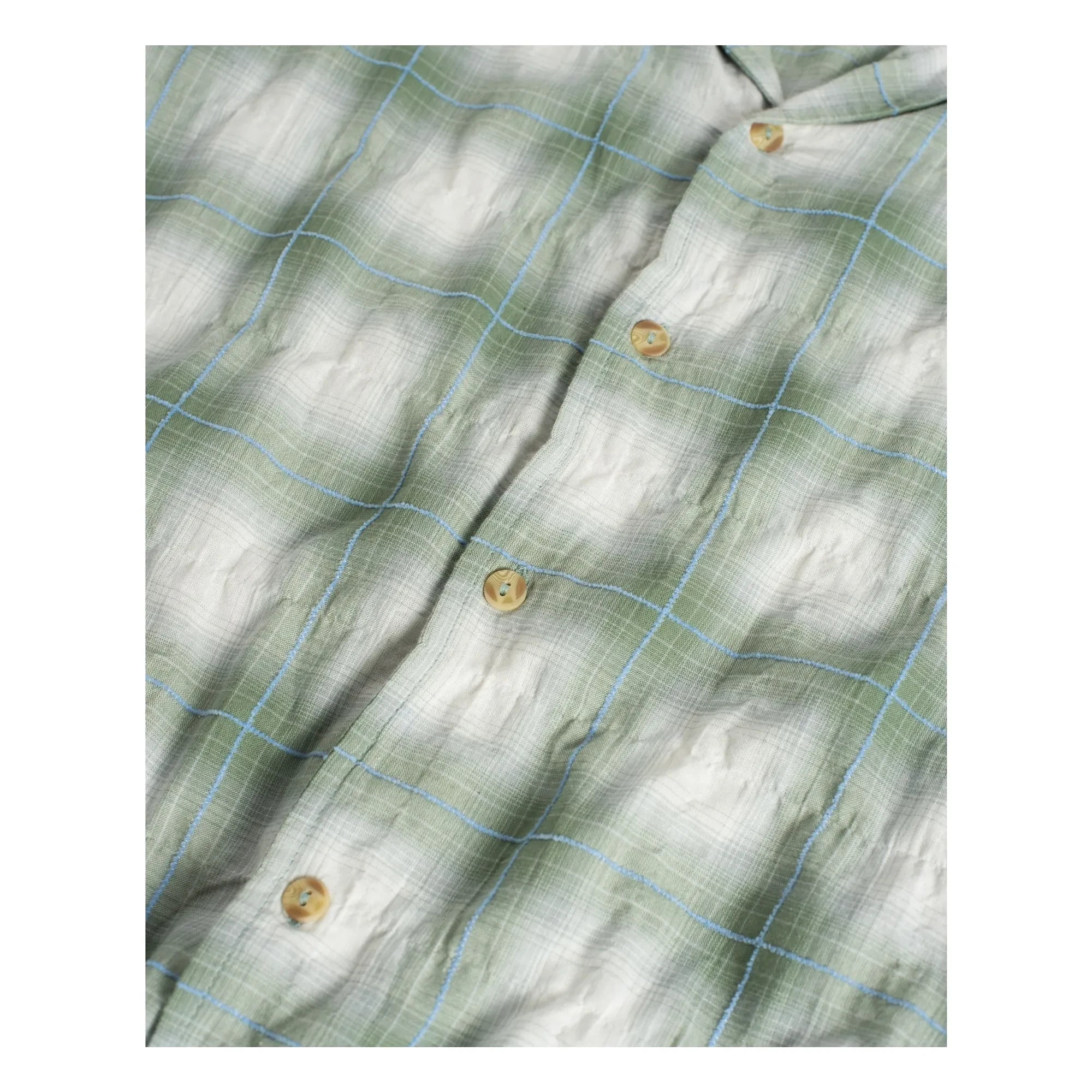 Bather - Laurel Grid Shirt | Green