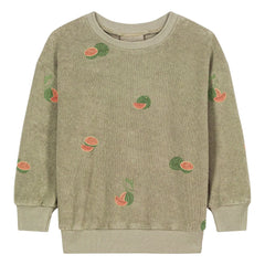 Studio Bohème - Bart Watermelon Sweat Organic Cotton Sponge | Khaki