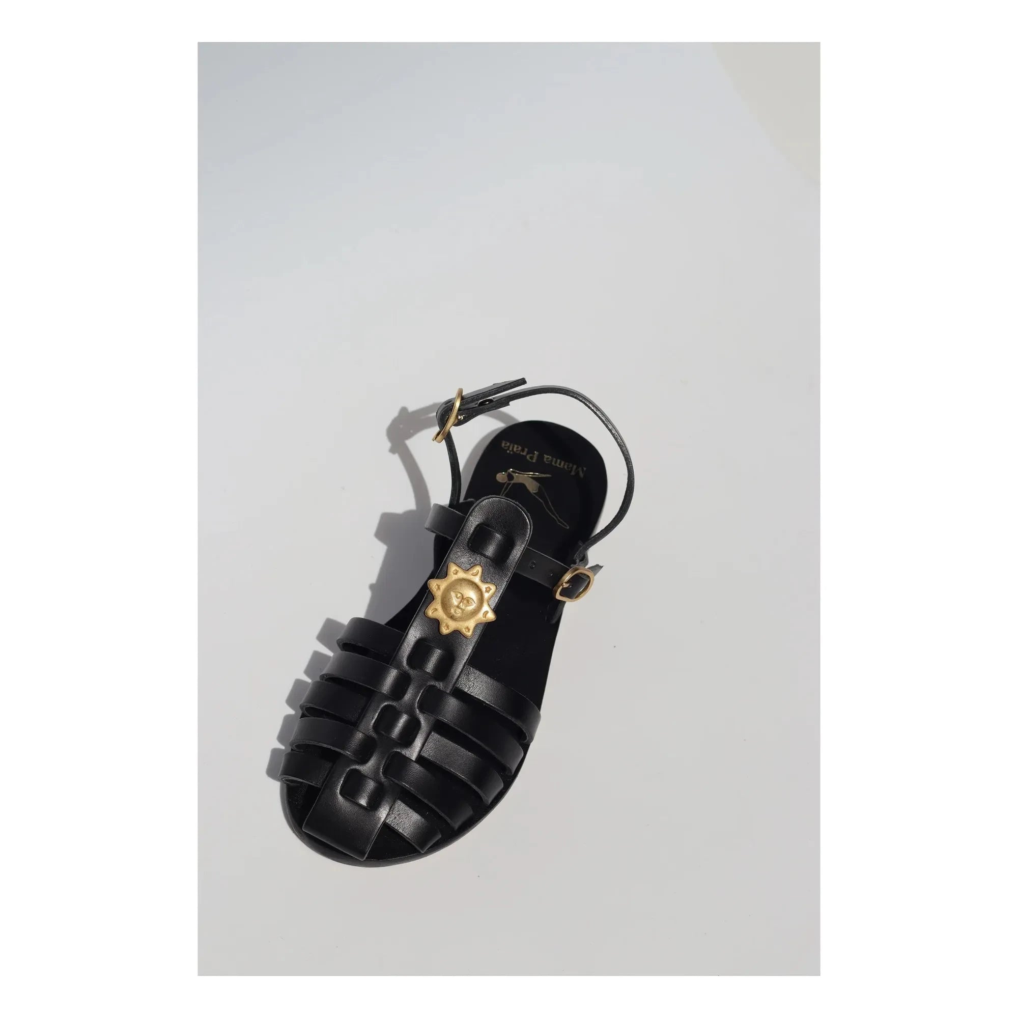 Mama Praïa - Fisherman Sun Sandals | Black