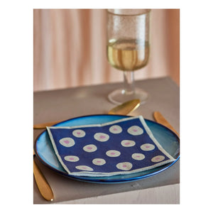 Bloomingville - Eviaya Napkins - Set of 20 | Blue