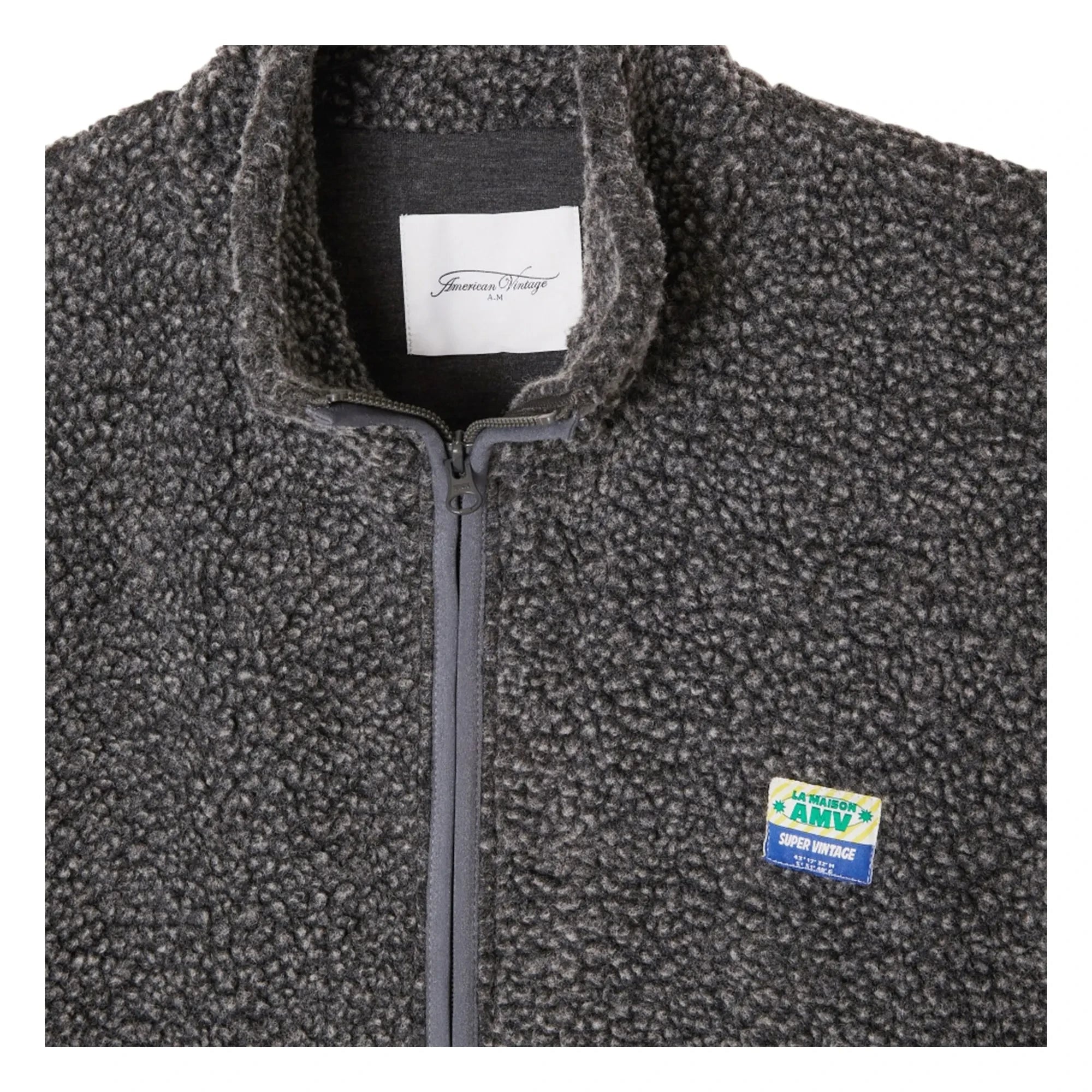 American Vintage - Hoktown Recycled Fiber Jacket | Charcoal Gray