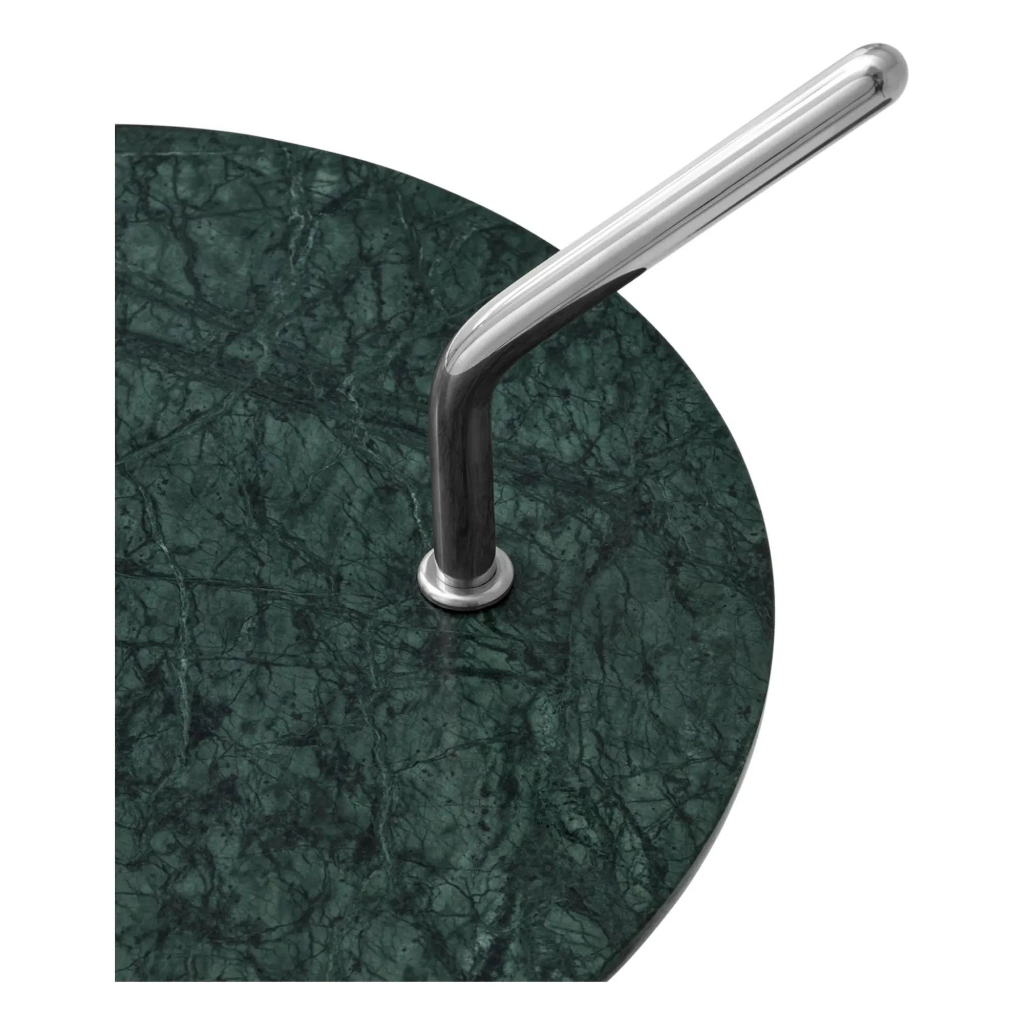 & Tradition - Halten SH9 Side Table, Sebastian Herkner | Green Marble