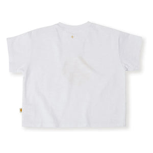 Goldie + Ace - Exclusive Goldie+Ace x Smallable - Oversized Sun T-Shirt | White