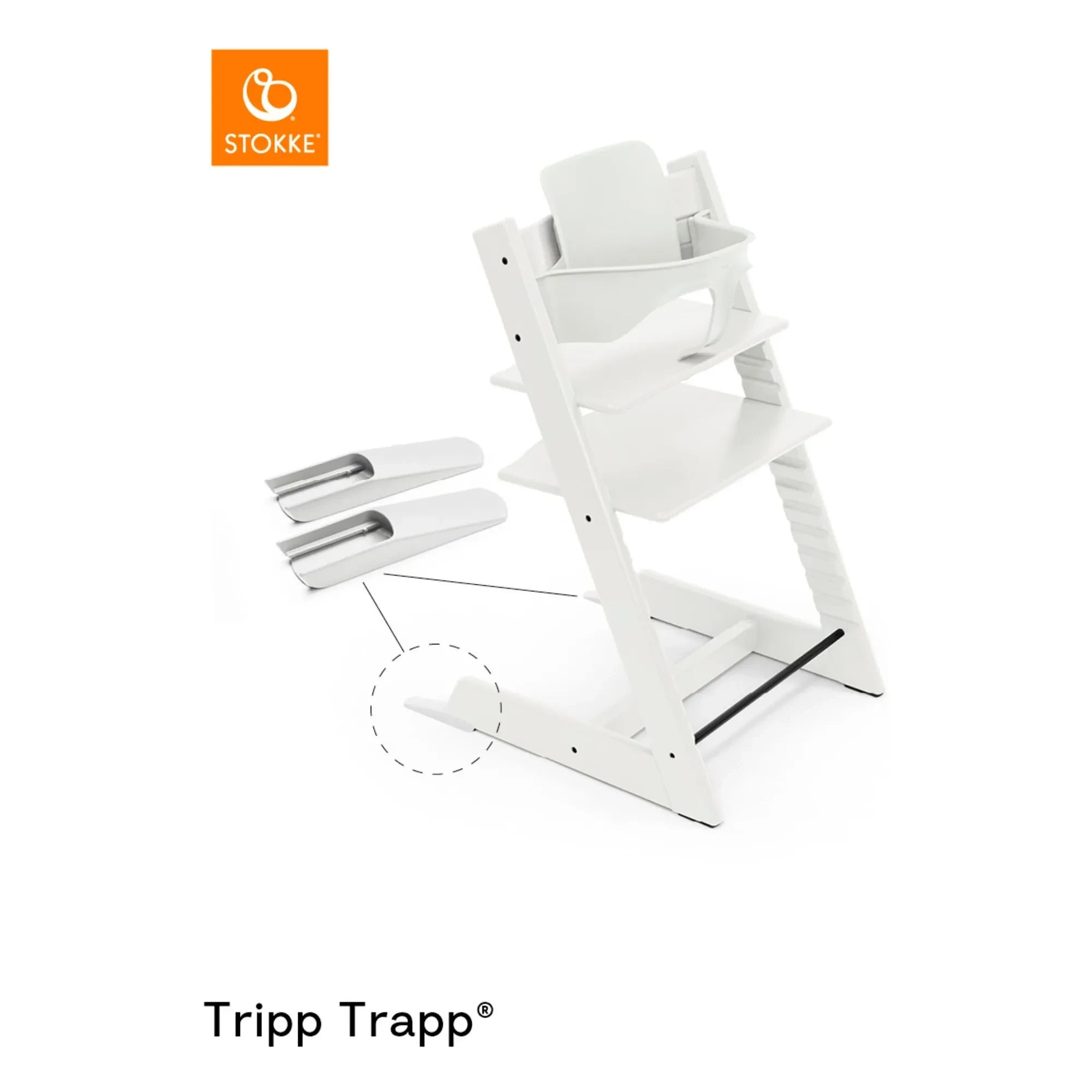 Stokke® - Tripp Trapp® Baby Set² | White