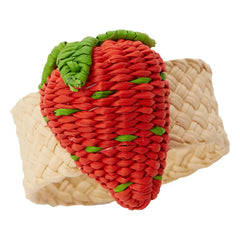 Coro Cora - Strawberry Napkin Ring | Red