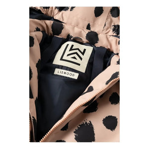 Liewood - Maddy Leopard Ski Suit Made from Recycled Fibers | Light Pink