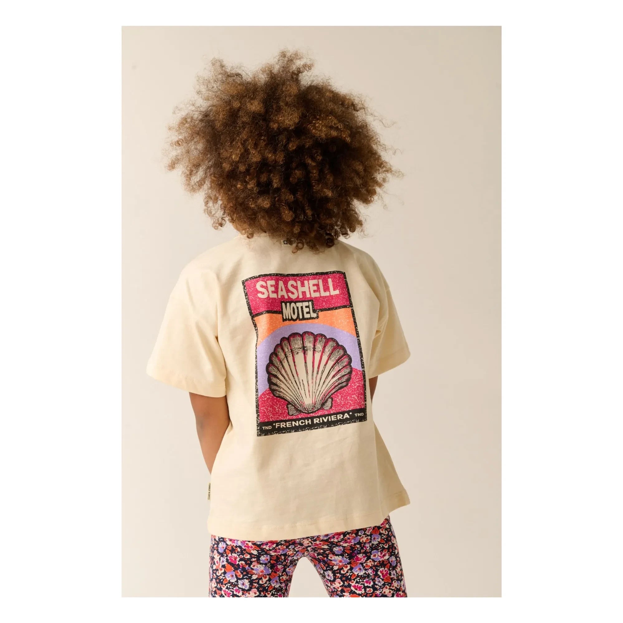 Tumble N'Dry - Oversized T-Shirt Nautilus Organic Cotton | Ecru