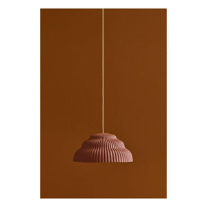 Schneid Studio - Cascading Ceramic Pendant Lamp | Rust
