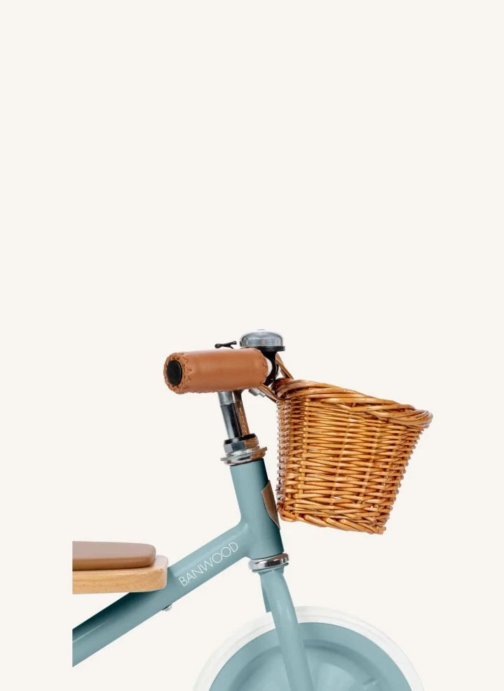 Banwood - Metal and Wooden Tricycle | Teal Blue