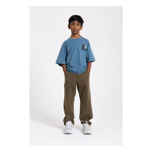 Hundred Pieces - Finn Organic Cotton T-Shirt | Blue