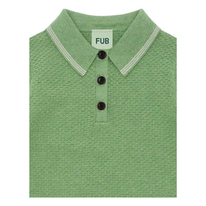 FUB - Polo Piqué Fine Knit Organic Cotton | Green