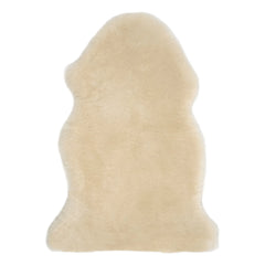 BINIBAMBA - Short Wool Sheep Skin - 98x62 cm | Milk
