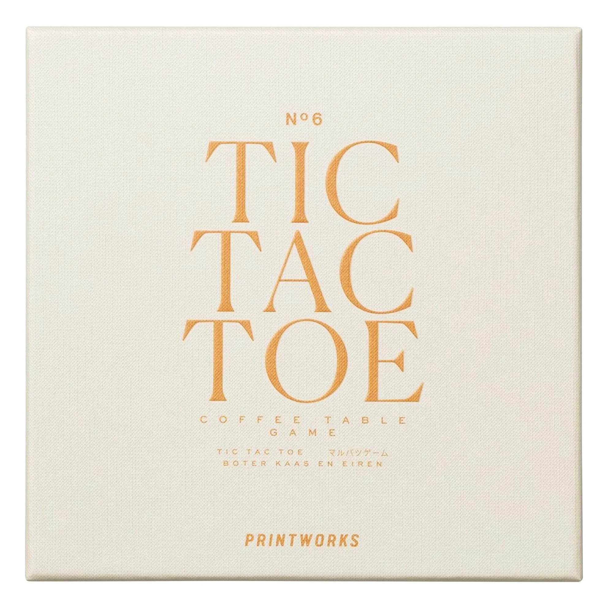 PrintWorks - Tic Tac Toe Oyunu | Krem