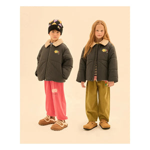 Jelly Mallow - Star Quilted Jacket | Black