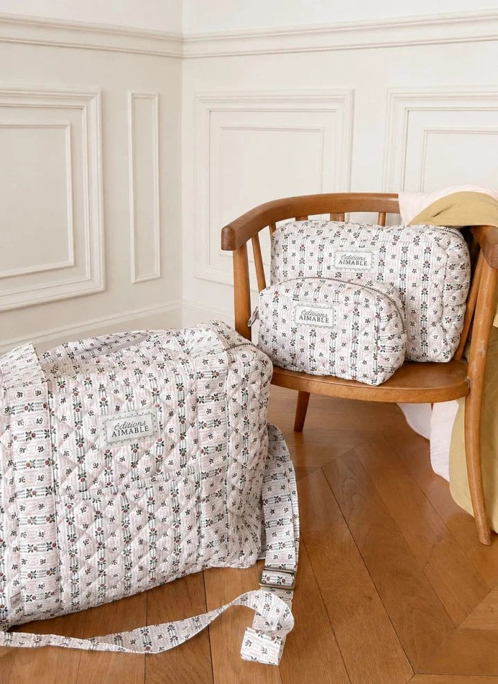 Editions Aimable - Suzanne diaper bag | Pommette Poplin