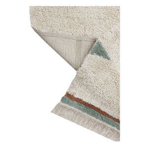Lorena Canals - Lanes Rug | Gray blue