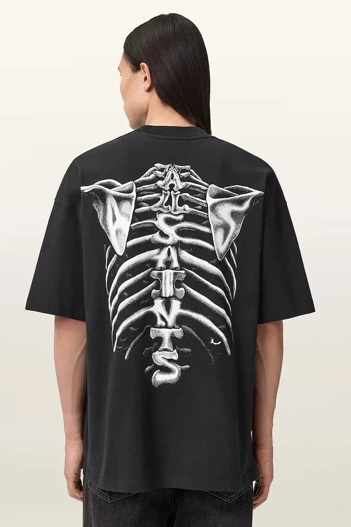 AllSaints ANATOMICA Pamuk Tişört