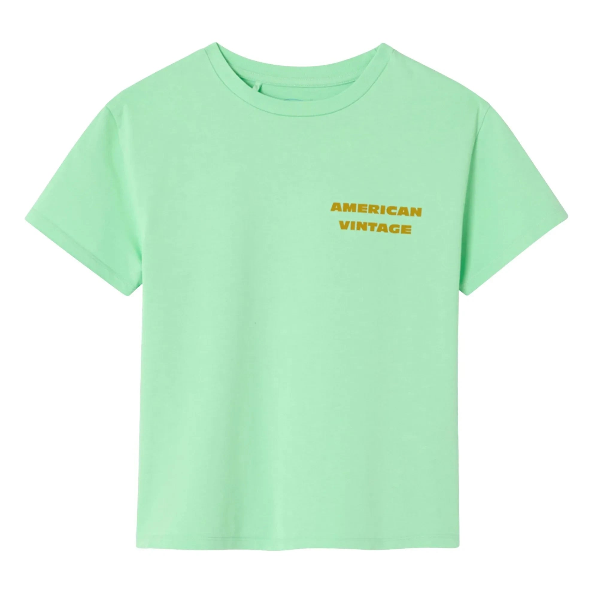American Vintage - Fizvalley Ice Cream T-Shirt | Aqua