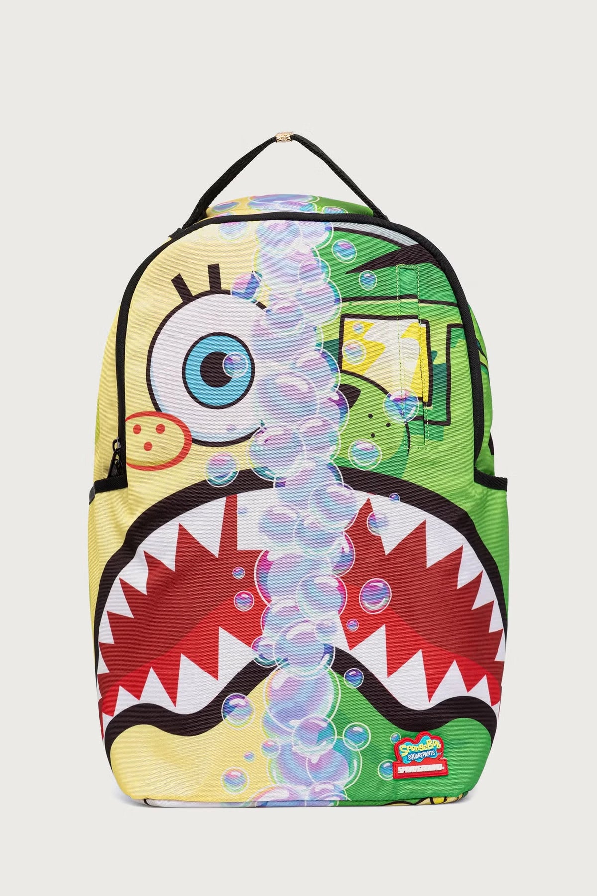 Sprayground - SpongeBob and Moneybear Yellow School Backpack 910B9153NSZ