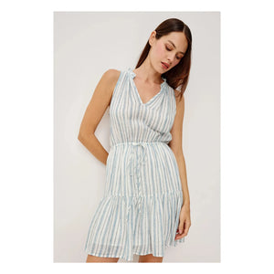 Rails - Cannes Striped Dress | Light Blue