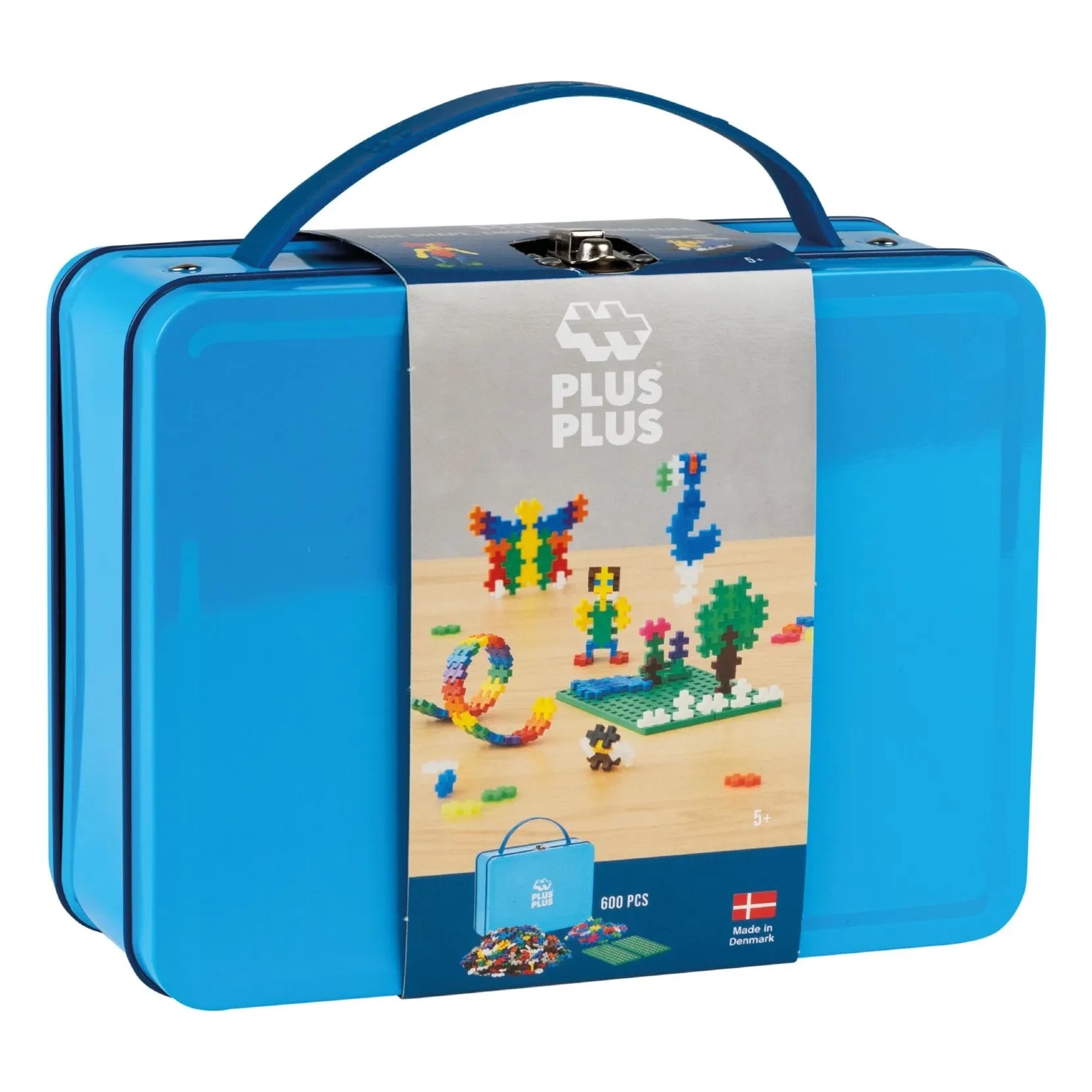 Plus-Plus - Valisette Basic ve Neon - 600 parça