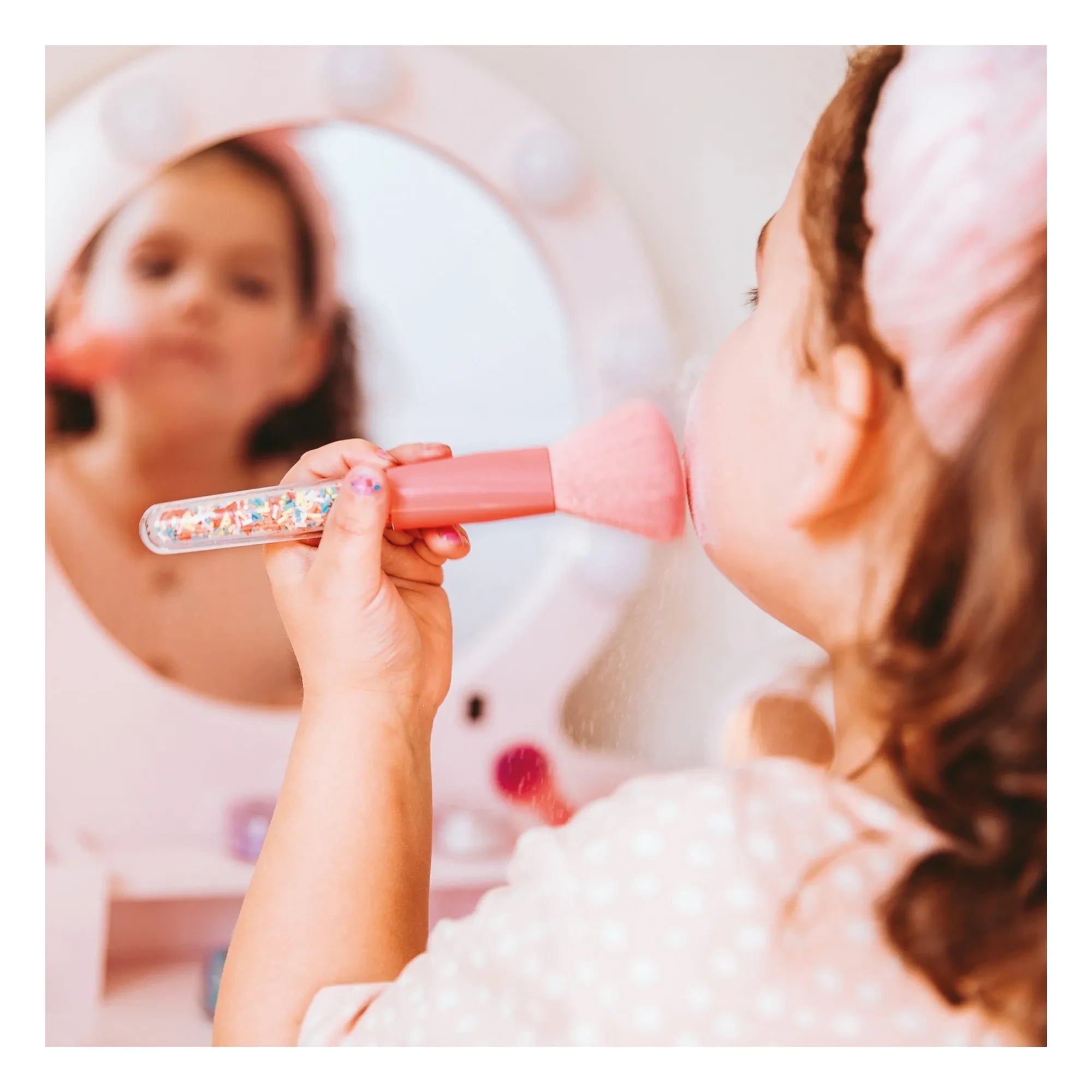 Oh Flossy - Sprinkle Makeup Brush Set - 5 Pieces | Pink