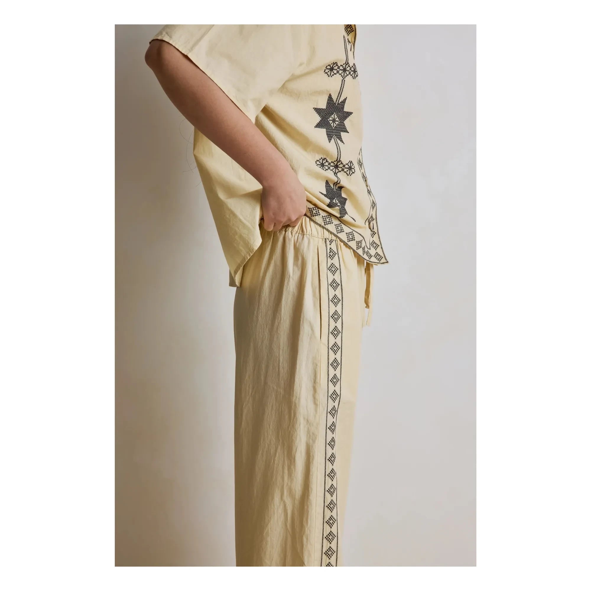 Hod - Poppy Cotton Pants | Champagne