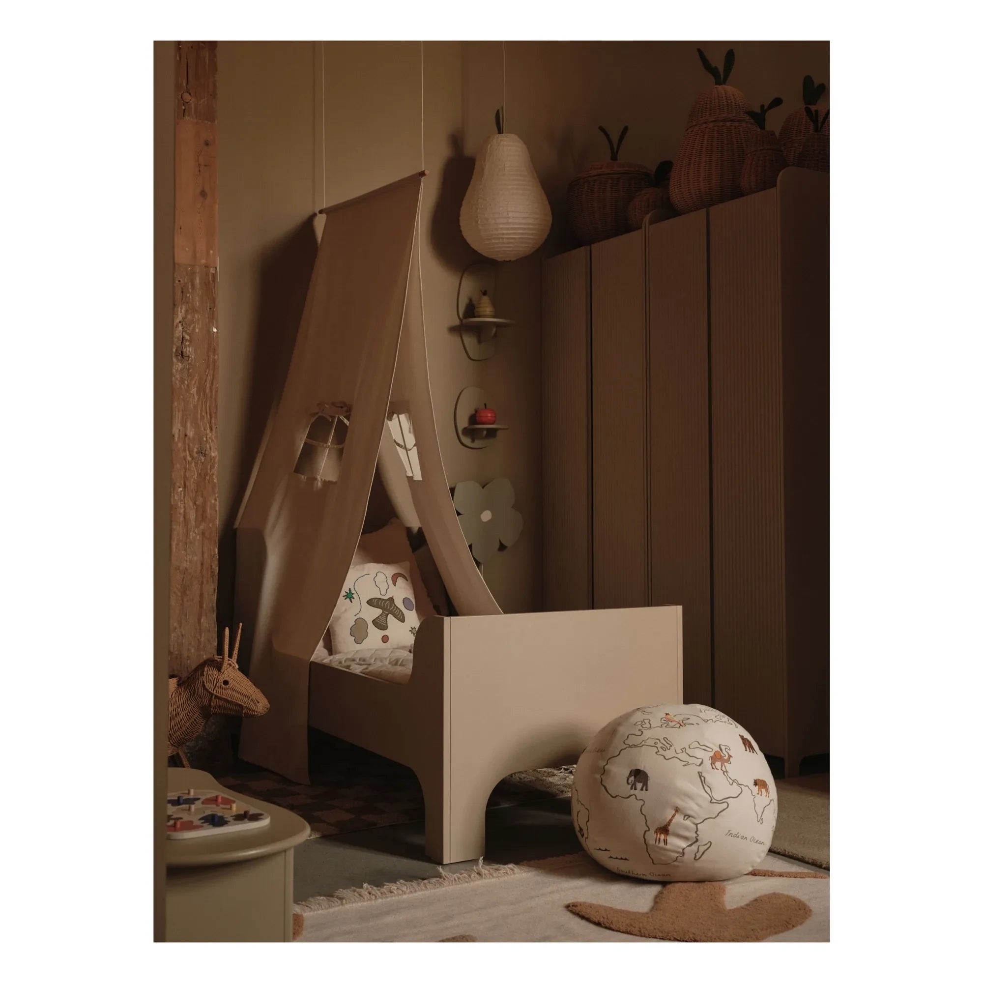 Ferm Living Kids - Swif Bird Rug | Beige