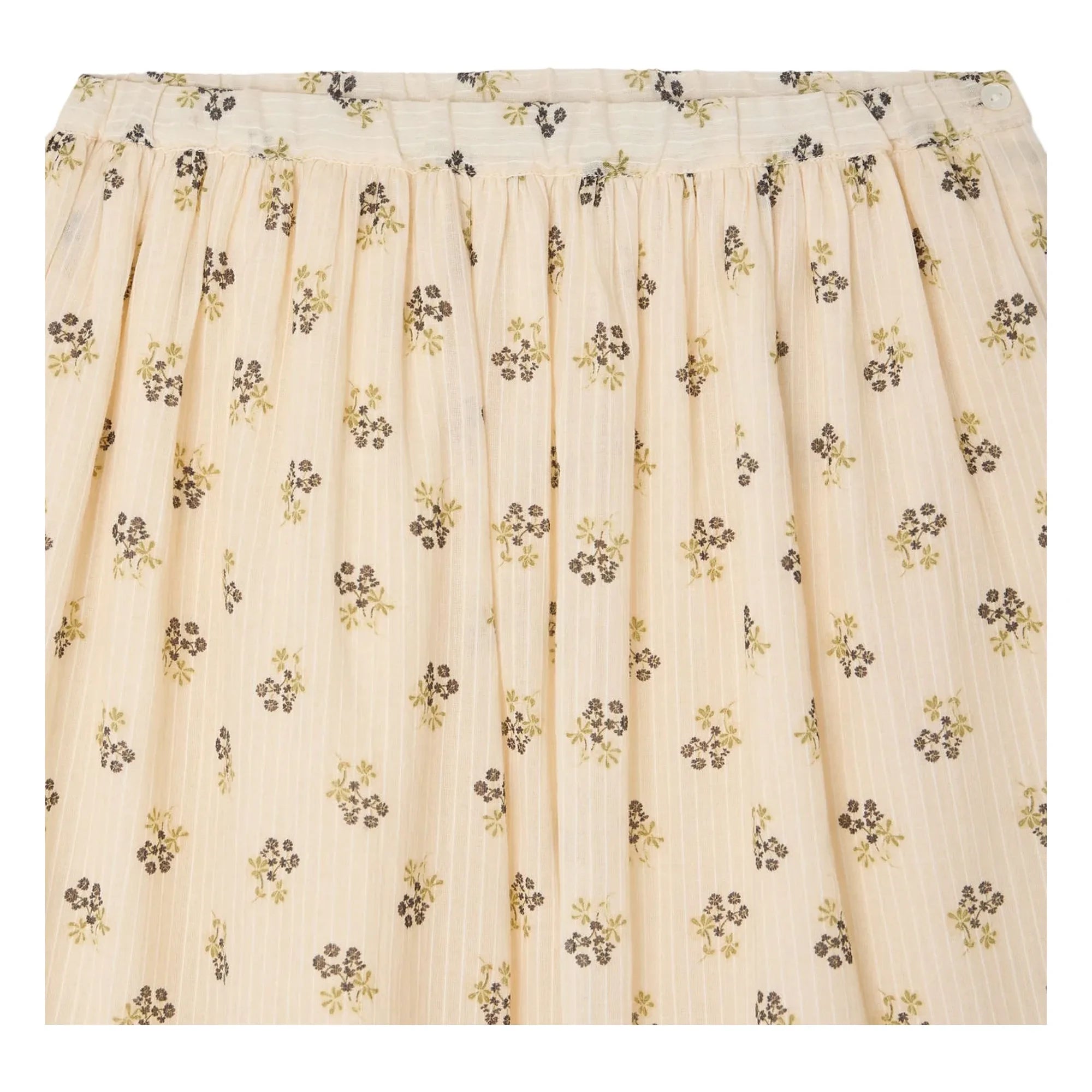 Bonpoint - Farah Fleurie Organic Cotton Skirt | Ivory