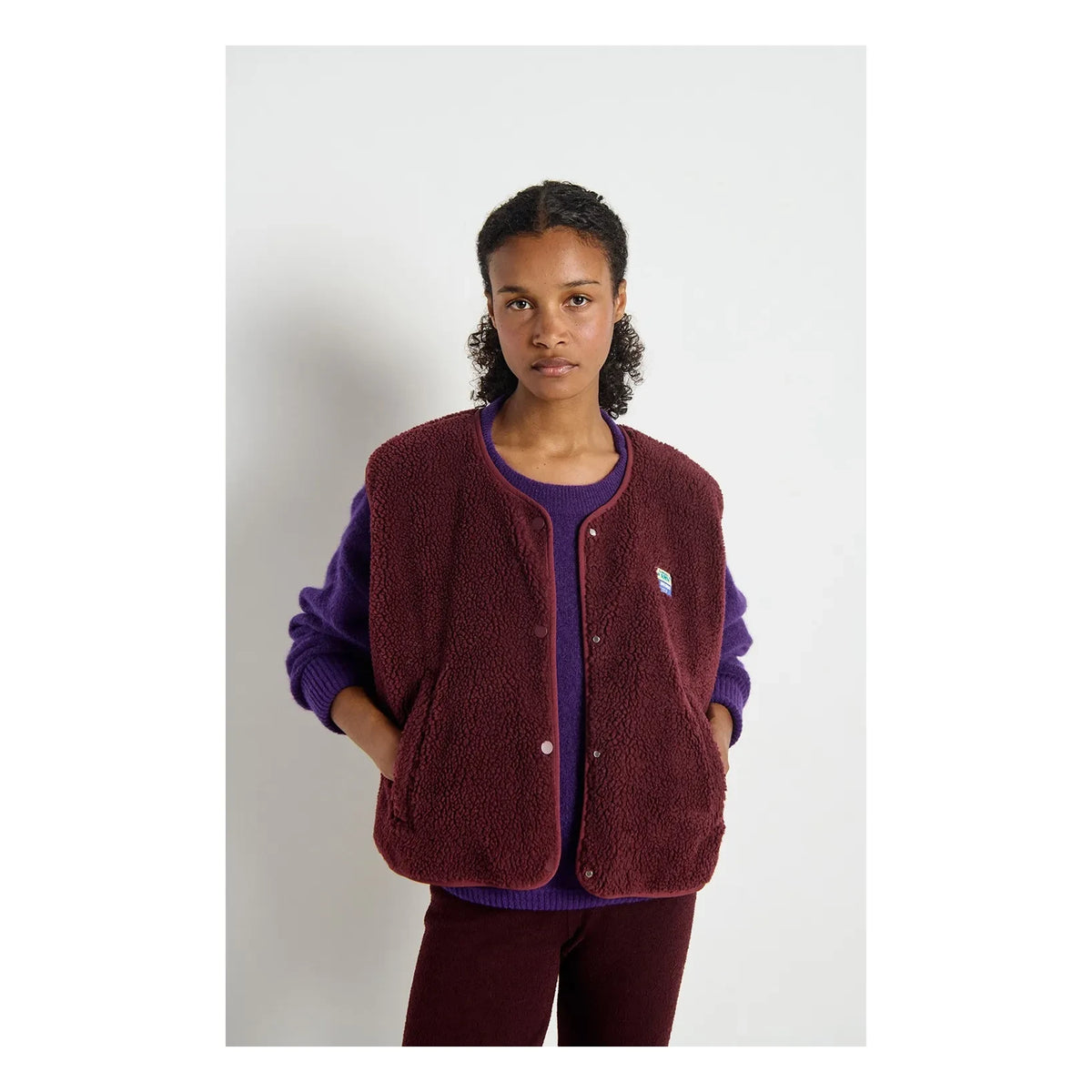 American Vintage - Hoktown Kolsuz Ceket | Bordo
