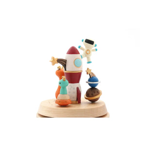 Wooderful Life - Rocket Wooden Music Box