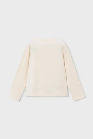 Mayoral long-sleeve cotton top for children