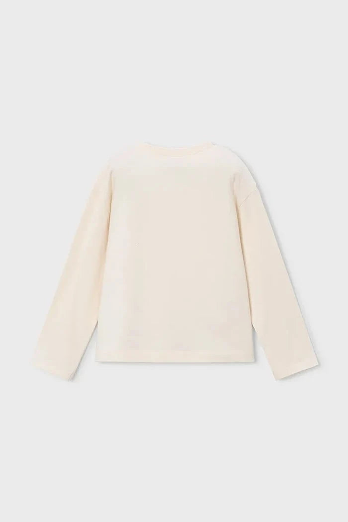 Mayoral long-sleeve cotton top for children