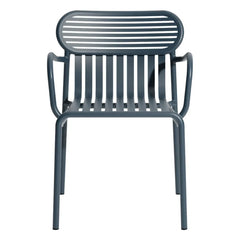 Petite Friture - Long-Sleeve Weekend Chair - Set of 2 | Grey Blue