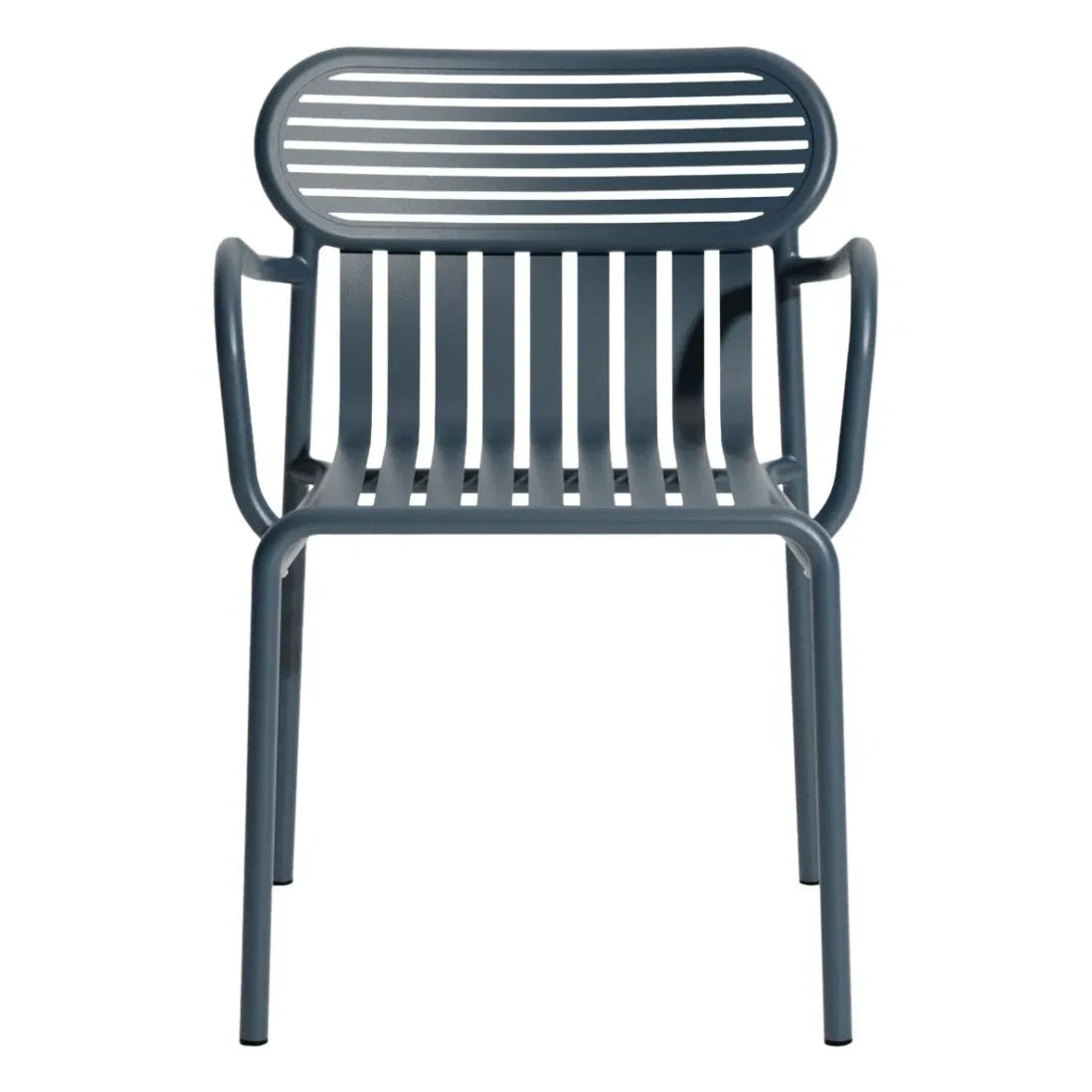 Petite Friture - Long-Sleeve Weekend Chair - Set of 2 | Grey Blue