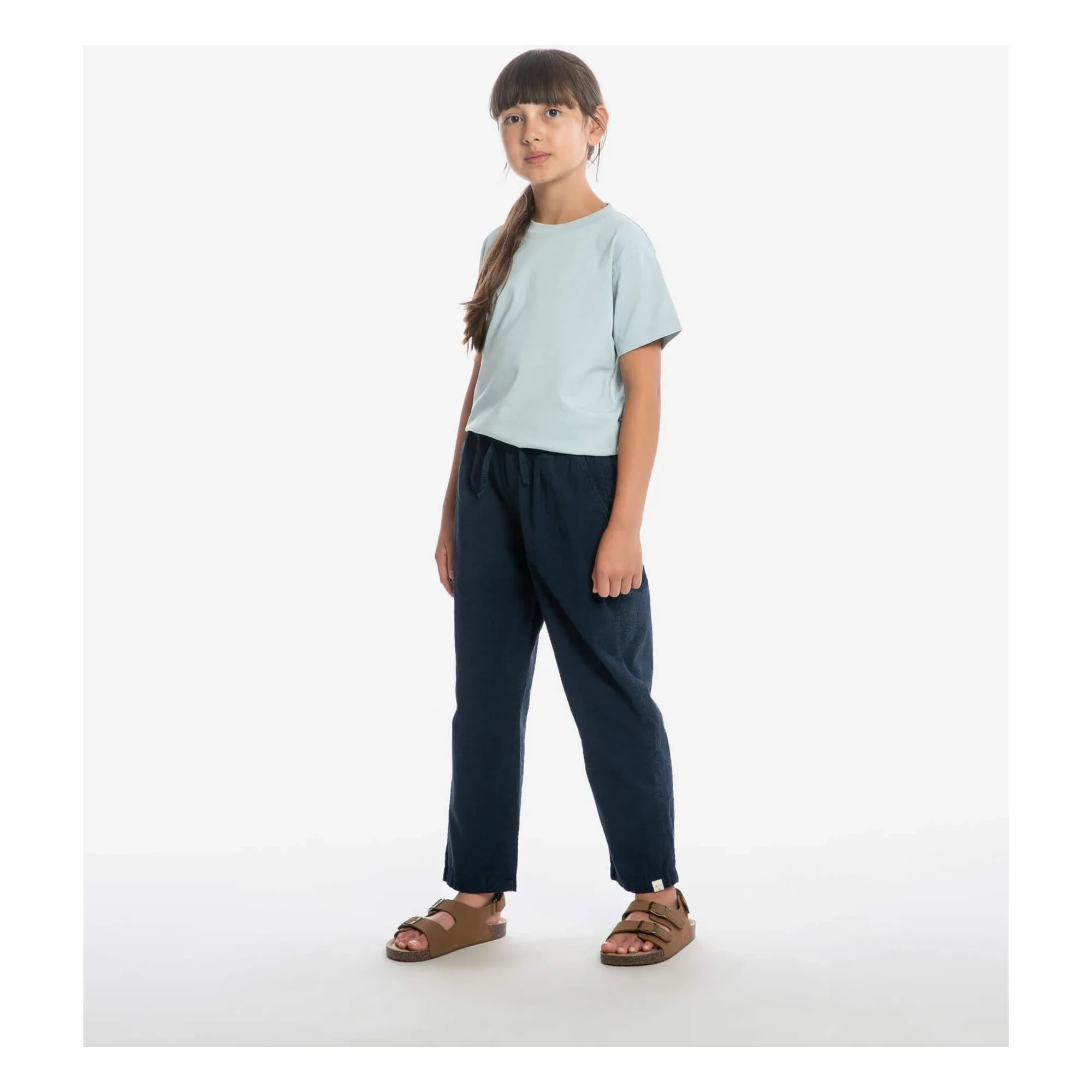 Matona - Organic Cotton Pants | Navy Blue