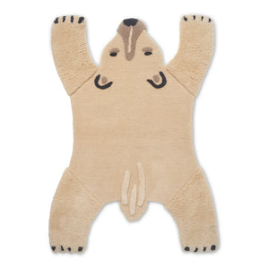 Ferm Living Kids - Embossed Polar Bear Rug | Off White