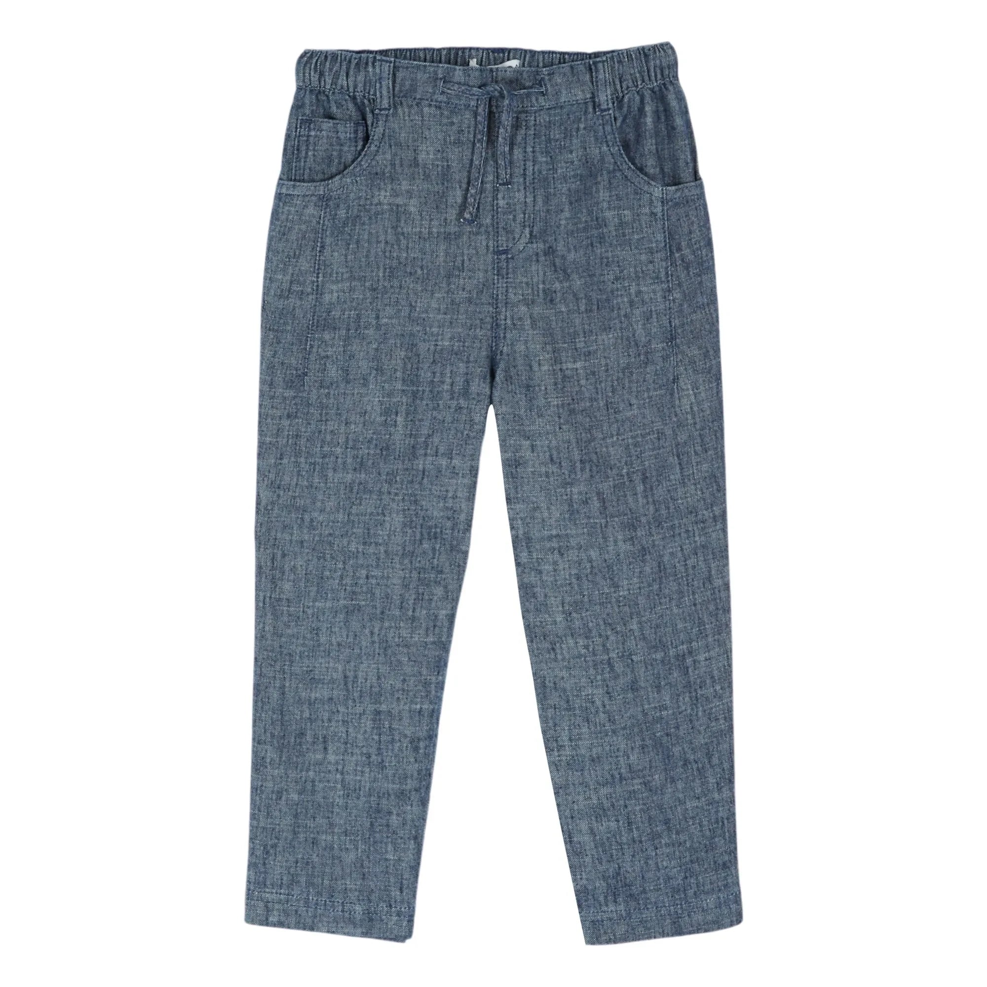 Emile et Ida - Gathered Trousers | Navy Blue