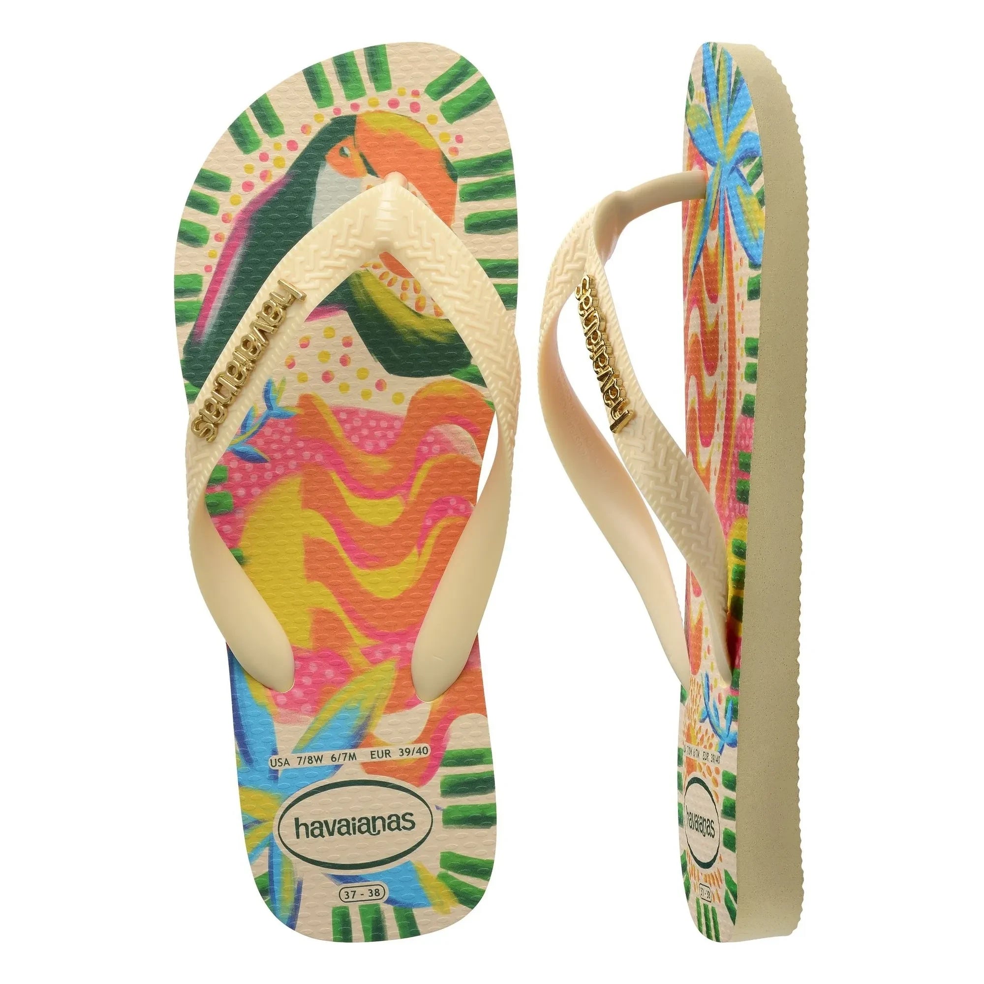 Havaianas - Top Ginga Bossa flip-flops | Cream