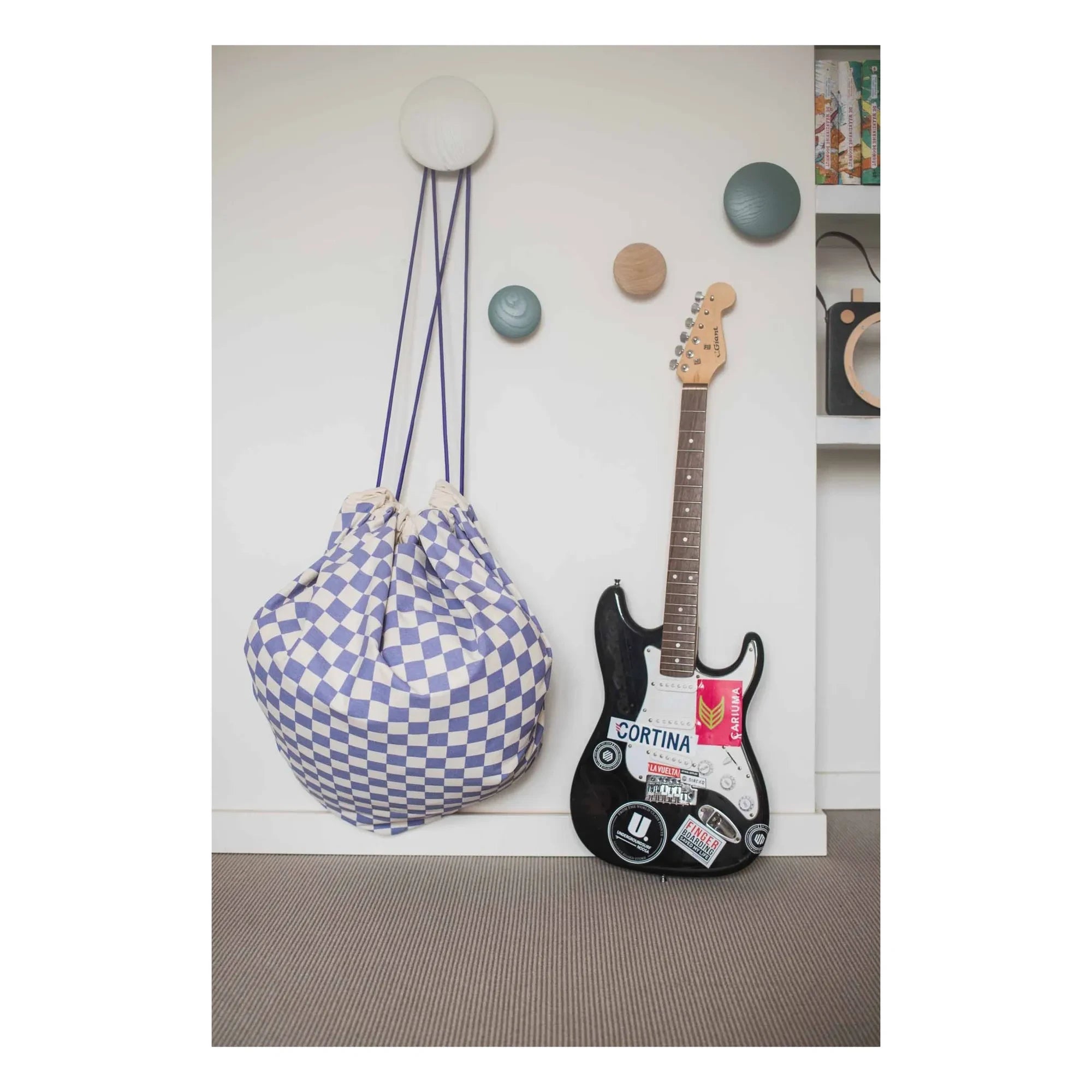Play and Go - Noomad Bag / Playmat - Vichy | Purple